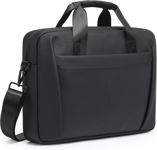 15-16 Inch Laptop Shoulder Bag Business Briefcase Water Resistant Computer by Unknown