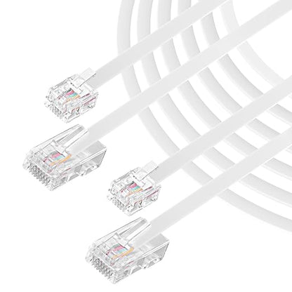 XMSJSIY RJ11 to RJ45 Phone Cable RJ11 Phone to RJ45 Ethernet Modem Data by XMSJSIY