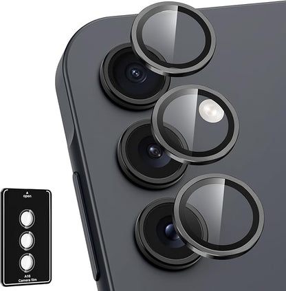 for Samsung Galaxy A16 Camera Lens Protector, Individual Metal Ring Tempered by Btscase