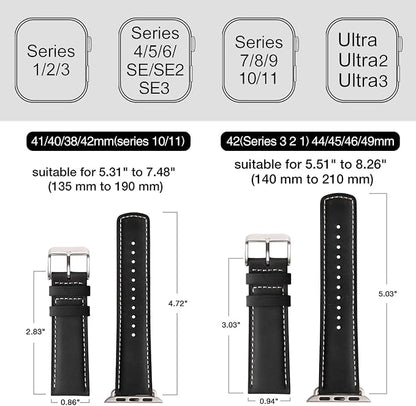 SUNFWR Leather Bands Compatible - Image 5