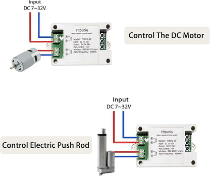 Tuya Smart WiFi/Bluetooth DC Motor Controller 10A 7-32V Reversible Switch - Image 4
