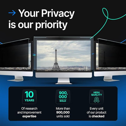 Acrylic 27 Inch Computer Privacy Screen Filter Compatible - Image 8