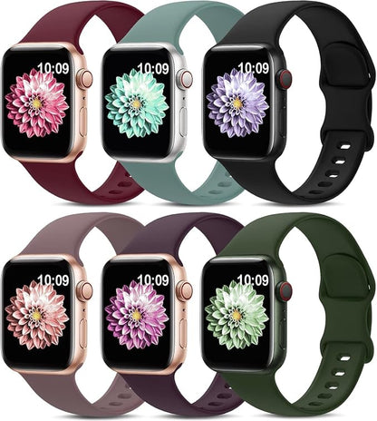 6 Pack Sport Bands Compatible by AMSKY