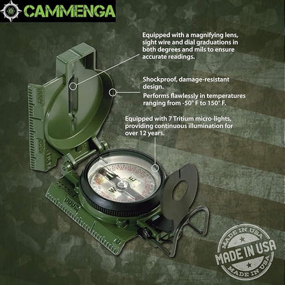 Cammenga Compass Military Grade Phosphorescent - Image 3