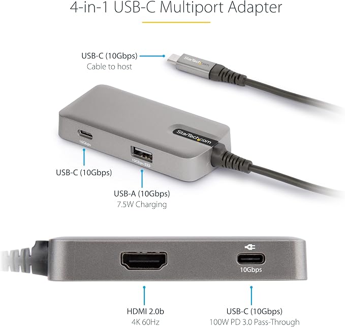 StarTech.com USB C Multiport Adapter - Image 3