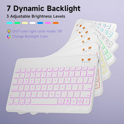 Keyboard Case for iPad 9th/8th/7th Generation 10.2 inch 2021/2020/2019 & ipad - Image 6