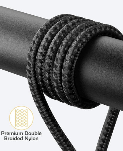 USB C to Lightning Cable iPhone Charger Fast Charging 2Pack 10FT Long Nylon 90 - Image 5