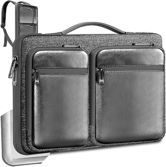 ZINZ Laptop Case 15 15.6 16 inches Sleeve Slim Briefcase Spill-Resistant Handbag by ZINZ