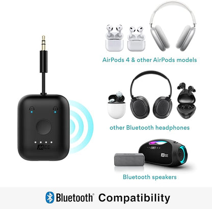 MEE audio Connect Air in-Flight Bluetooth Wireless Audio Transmitter, - Image 5