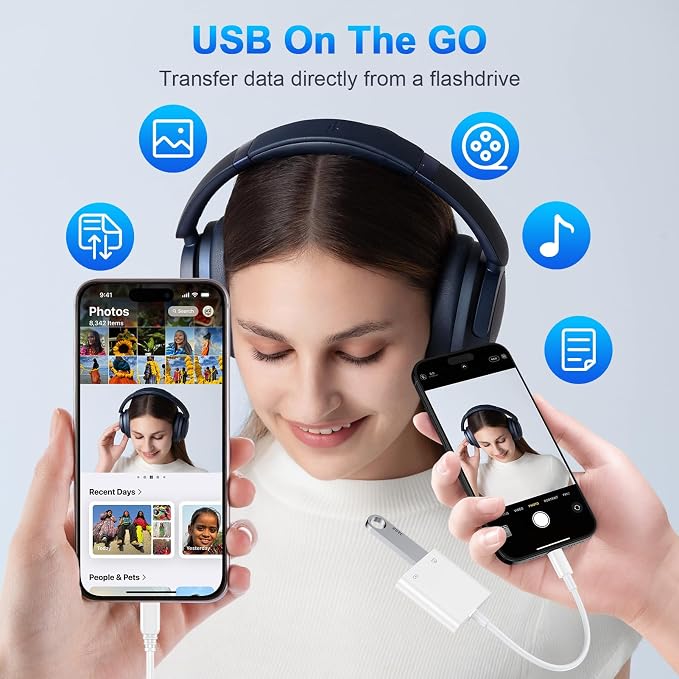USB C to OTG Cable Charger Adapter - Image 4