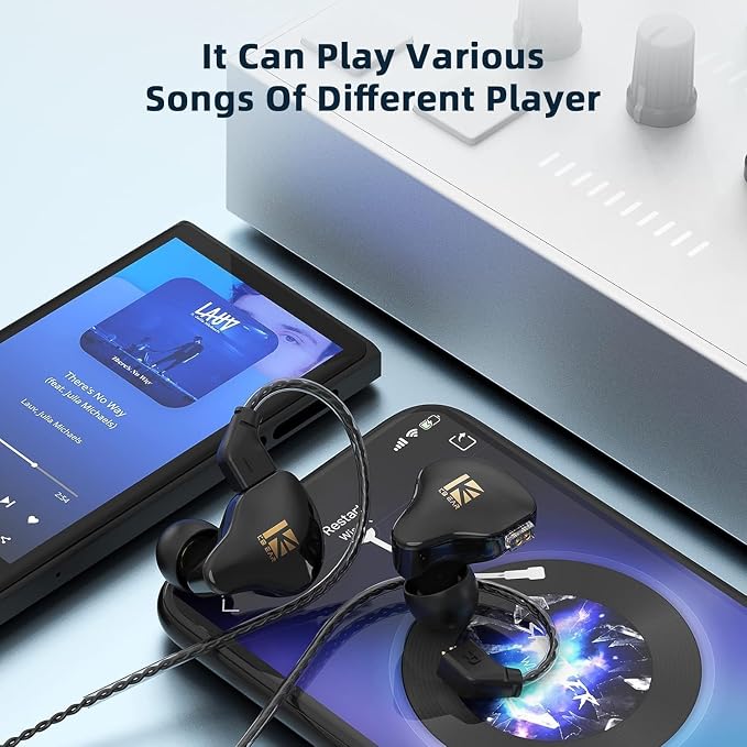 KBEAR KS1 USB C Headphones Crystal Clear Sound Earphones - Image 6