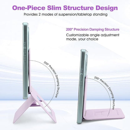 Phone Stand, Foldable Magnetic Phone Tripod, Angle Adjustment & Strong Magnets - Image 6