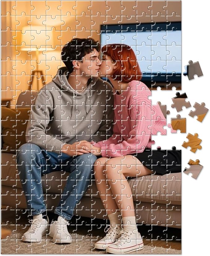 Custom Photo Puzzle – Personalized Jigsaw Puzzle 200/300/500/1000/1500 Pieces – by Unknown