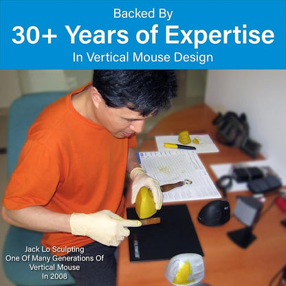 Evoluent – Inventor of the Vertical Mouse – VM4RW Ergonomic Vertical Mouse - Image 10