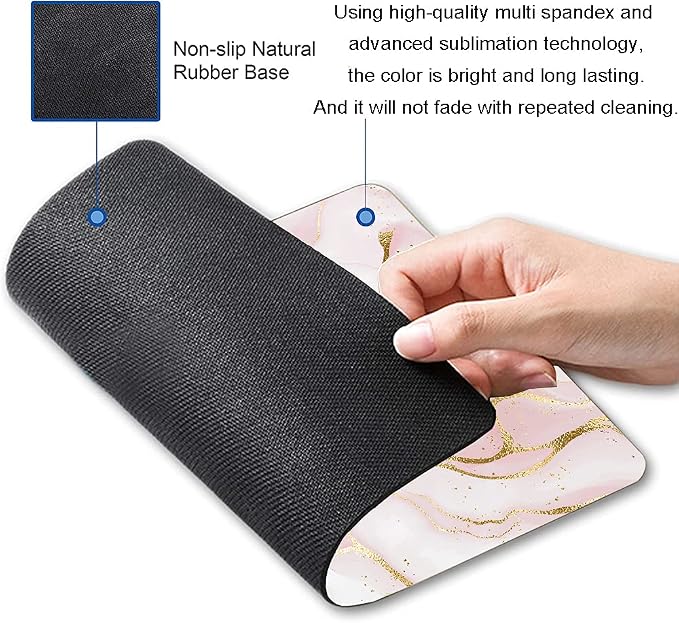 Mouse Pad, Waterproof Anti-Slip Rubber Mousepad Office Accessories Desk Decor - Image 2