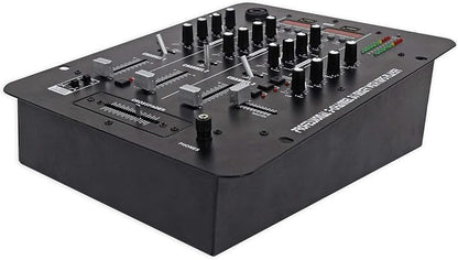 Rockville RDJ2 2-Channel DJ Mixer USB Playback, Cue Monitor, 4 Line Inputs - Image 2