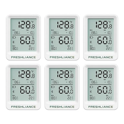 Freshliance Bluetooth Temperature Humidity Data Logger Recorder, Refrigerator by FRESHLIANCE