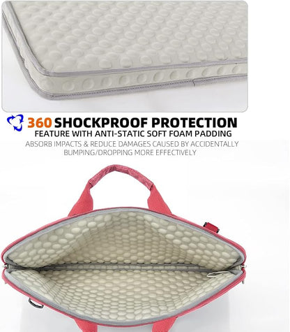 KINGSLONG Slim 17.3 inch Laptop Sleeve Bag Carrying Case - Image 2