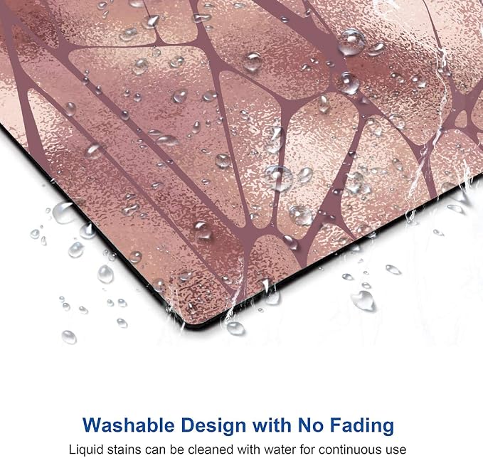 Rose Gold Marble Mouse Pad - Image 5