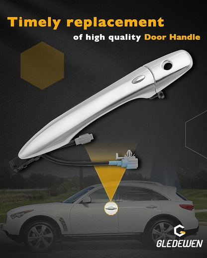 Driver Door Handle, Compatible - Image 6