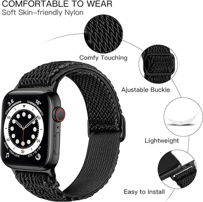 Lerobo Stretchy Nylon Solo Loop Band, Compatible - Image 2