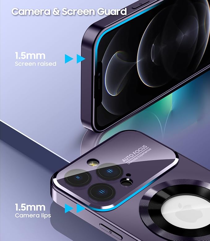 Magnetic for iPhone 12 Pro Case, Compatible - Image 3