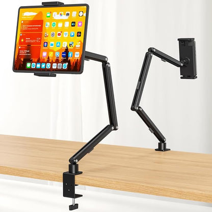 Tablet Stand Holder, Adjustable Foldable iPad Desk Mount Arm by Houele