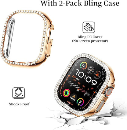 Mosonio Compatible with Apple Watch Band 38mm 40mm 41mm 42mm 44mm 45mm 46mm - Image 4