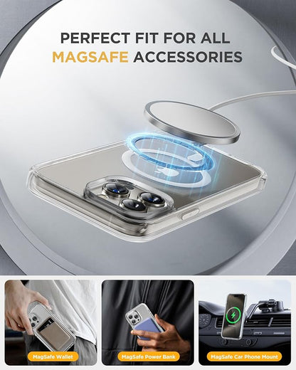 Miracase Magnetic for iPhone 15 Pro Max Case 6.7'' Full-Body Drop Proof Bumper - Image 5