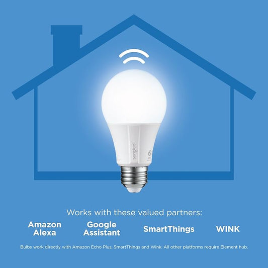 Sengled Zigbee Smart Light Bulbs, Smart Hub Required, Works - Image 2