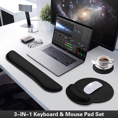 Ergonomic Keyboard Wrist Rest, Mouse Pad - Image 2