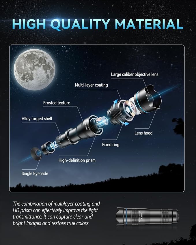 High Power 28X HD Telephoto Lens - Image 2