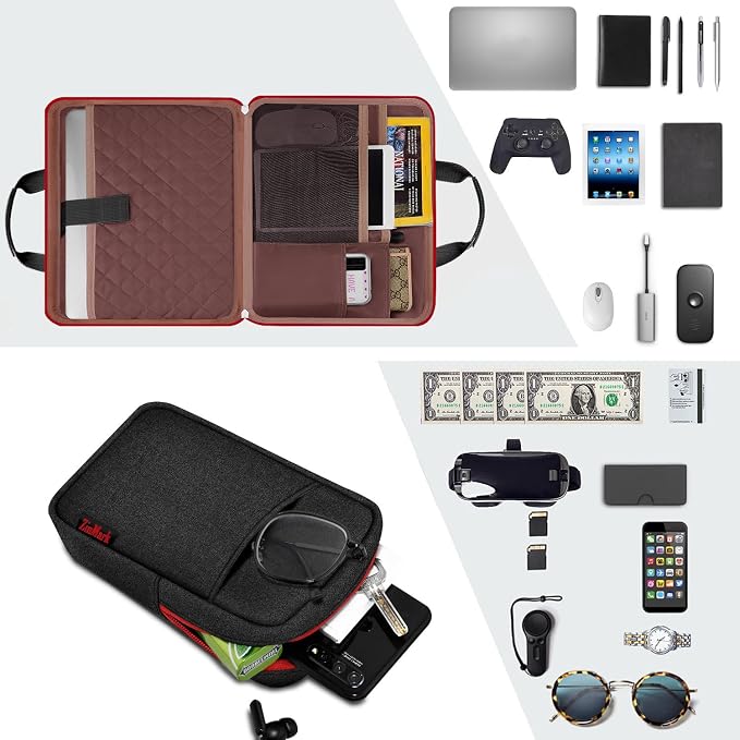 Laptop Case 15.6 Inch Briefcase Military-Grade Protection - Image 4