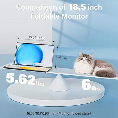 InnoView 18.5" 100Hz Dual Portable Monitor Built-in Speakers 115% sRGB - Image 5