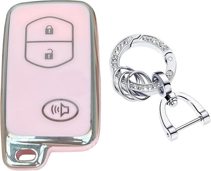 for Toyota Camry Avalon Corolla Highlander Prius RAV4 Venza Key Fob Cover - Image 5