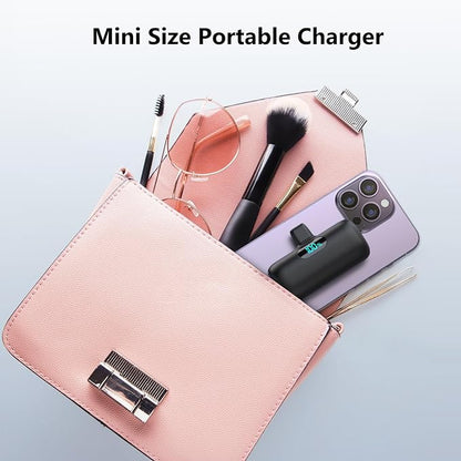 Samll Portable Charger for iPhone 16/15 Series, 5000mAh 3A PD USB C Power Bank - Image 6