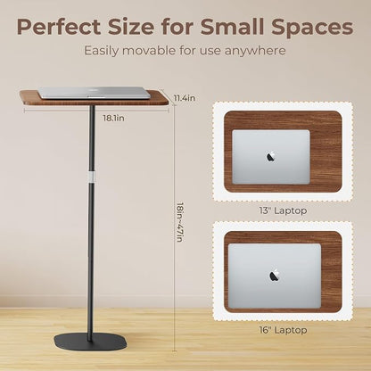 Portable Laptop Floor Stand, Bedside/Sofa Table - Image 6
