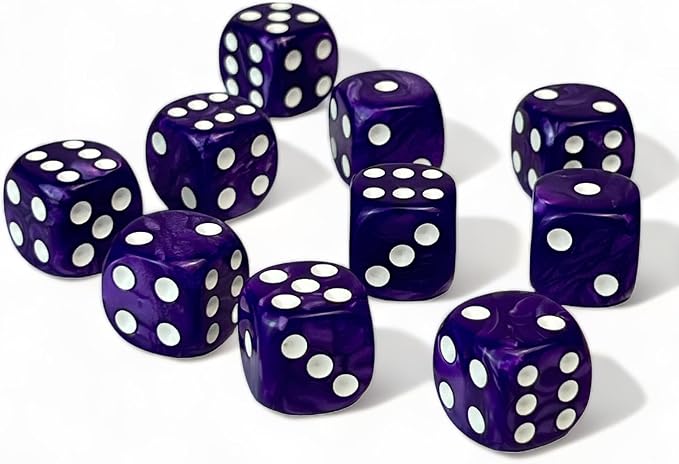 Luck Lab 10 Piece D6 Dice Pack - Image 2
