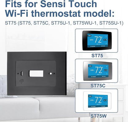 SA5B Thermostat Wall Plate Cover Fits - Image 3