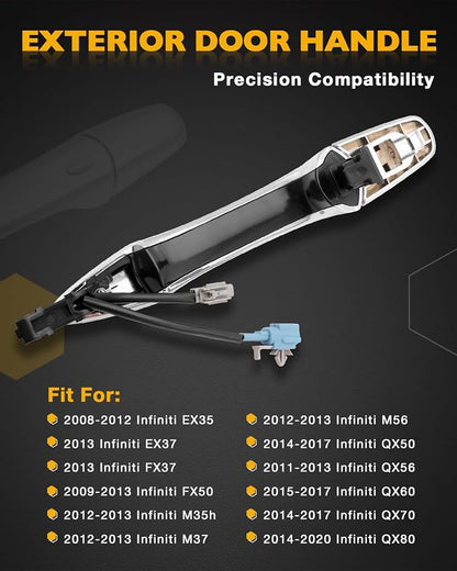 Passenger Door Handle, Compatible - Image 2