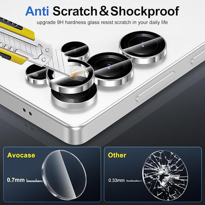 for Samsung Galaxy S25 Ultra Camera Lens Protector, Individual Metal Ring - Image 3