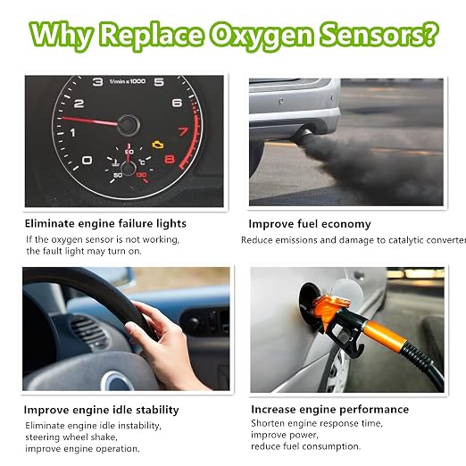 15525 O2 Oxygen Sensor Air Fuel Ratio 234-4301 Downstream Compatible - Image 5
