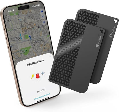 2026 Apple MFi Certified Wallet Tracker Smart Card by BFADEHA
