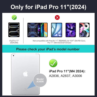 iPad Pro 11 inch Case with Keyboard, Flex Magnetic Detachable Magic Keyboard - Image 2