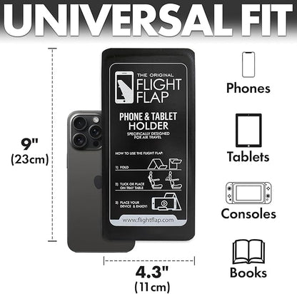 Airplane Phone Holder, Flexible Cell Phone Holder, Folding Cellphone Stand - Image 5