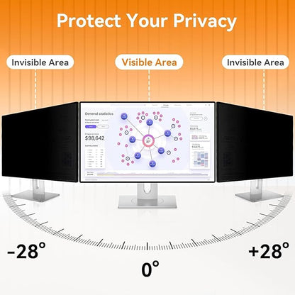 24 Inch 16:9 Computer Privacy Screen Filter - Image 6