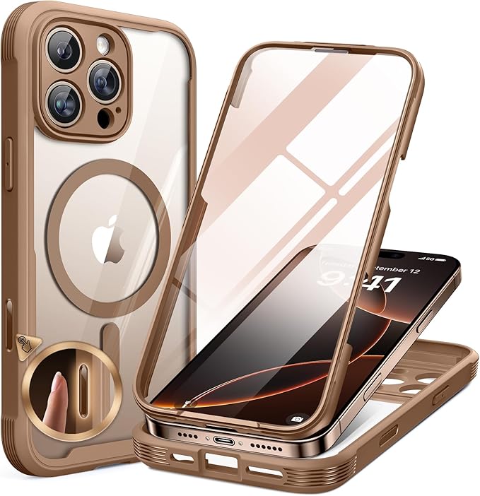 Miracase Magnetic for iPhone 16 Pro Max Case 6.9'' Full-Body Phone case by Miracase