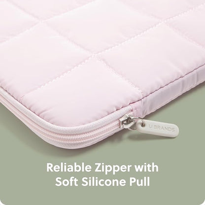 U Brands Nylon Puffer Zipping Large Laptop Sleeve, 9.75" x 13", Computer - Image 4