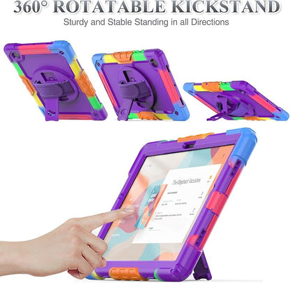 SEYMAC stock Case for Samsung Galaxy Tab A8 10.5'', Full-Body Drop Protection - Image 6