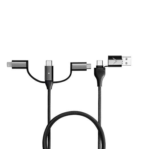 Futurizta Tech Zeus-X 6-in-1 Universal Multi Cable Fast Charging 60W Laptop PD by FuturiztaTech